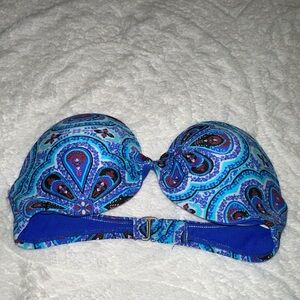 32C Push Up Underwire Bikini Top. No string. MUST BE BUNDLED (T)